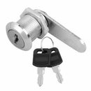 20mm Cam Lock+2 Keys For Door Cabinet Mailbox Post E7V2 Lock Box Drawer X9W5