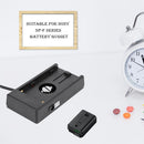 Battery Adapter Pad Buckle Plate with 7.4V DC5.5 2.1mm Plug for Sony NP-F Series