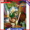 Dinosaur Books Rhinestone Full Round 5D DIY Diamond Painting Kit Wall Picture Ar