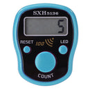 Mini Stitch Marker Row Finger Counter LCD Digital Hand Tally Tools (Green) Newly
