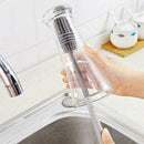 Silicone Cup Brush Cup Scrubber Glass Cleaner Kitchen Tool Long J4F2 X8I1