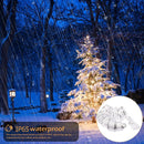 #A LED DIY String Lamp Waterproof Double Layer Timing Bendable Christmas Decorat