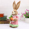 Easter Bunny Ornaments Cute Straw Simulation Rabbit Photography Props (B)