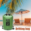 2L Waterproof Dry Bag Swimming Outdoor Drift Kayaking Storage Pack (Green) Newly