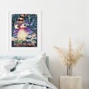 Diamond Painting Kit 5D Special Shaped DIY Owl Letters Rhinestone Pictures Newly