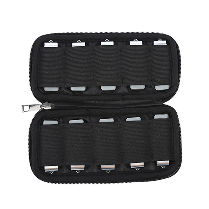 Portable Digital Flash Drives Case Organizer U Disk Storage Bag (10 Slot C)