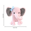 Baby Elephant Stuffed Animal Soothing Soft Pillow Elephant Toys (Pink) Newly