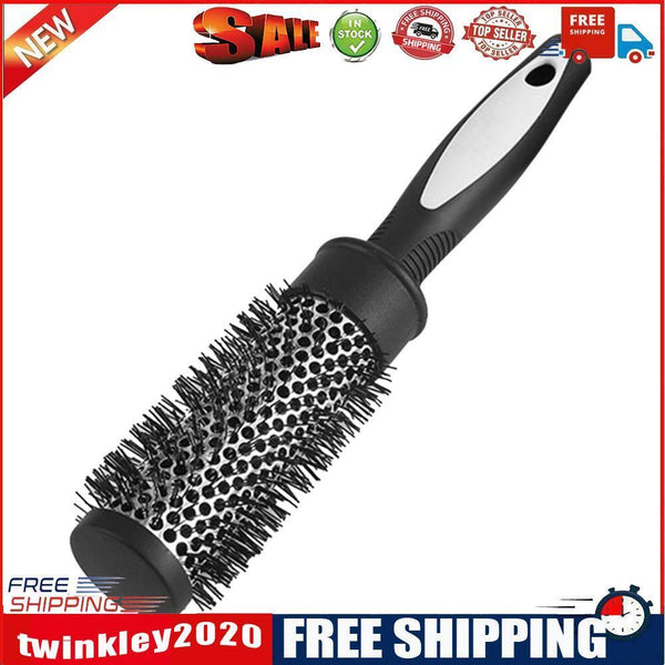 Nylon Hair Roll Comb Cylinder Curly Hair Rolling Comb Hair Styling Tool (S)