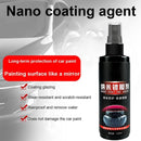 120ml Car Nano Coating Spray Interior Rubber Plastic Repair Scratch Polish R8H9