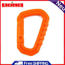 1 pc Plastic Climbing D-Ring Keychain Carabiner Hook Hook Camping S