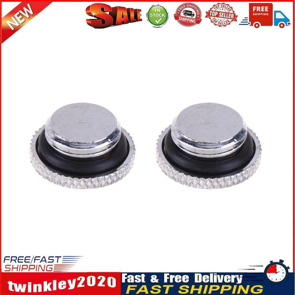 2 Pcs G1/4 Thread Low Profile Plug for PC Water Cooling Radiator Reservoir Newly