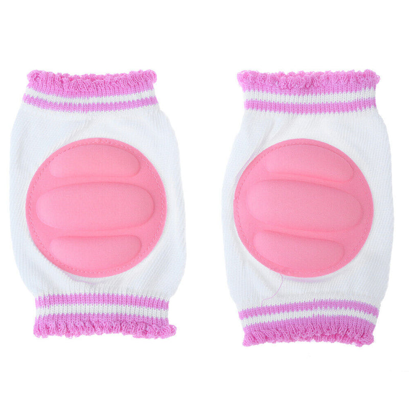 Crawling Elbow Cushion Infants Toddlers Baby Knee Pads Protector Pink Newly