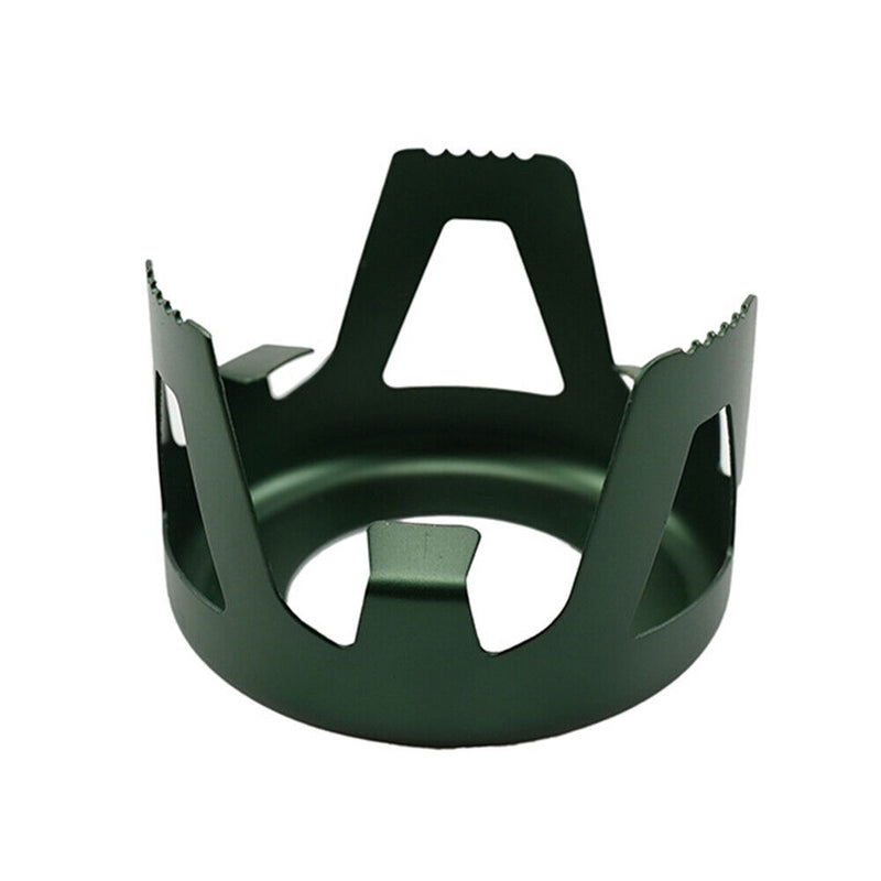 Mini Alcohol Stove Outdoor Camp Tourist Picnic Cooking Stove (Dark Green) Newly