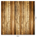 Wooden Board Plank Photography Background Cloth Backdrop Decor (0.6x0.6m B)