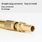 Adjustable Spray Water Gun Nozzle Brass Wash Watering Head Garden Gun Hose A6O0