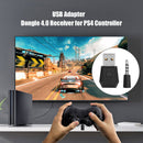 3.5mm Bluetooth 4.0 EDR USB Wireless Dongle Adapter for PS4 Controller Gamepad