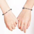 Couple Bracelet Rope Braided Bracelet Rope Alloy Lover  Friendship Bracelet