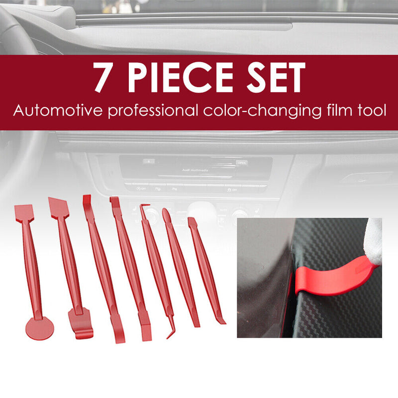 7pcs/set Car Vinyl Wrap Install Tool Kit Film Wrapping Window Tinting Tools