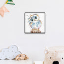 Cute Owl Oil Painting By Numbers Kit DIY Frameless Picture On Canvas Craft