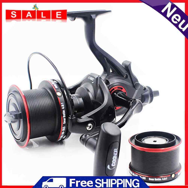 NFR 9000+8000 Metal Spool Fishing Reel High Speed 4.6/1 12+1BB Casting Wheel