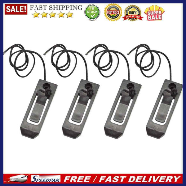 4pcs Fin Buckle Inflatable Paddle Board Fin Clip for Beach Surfing Accessories