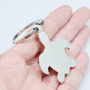 Creative Metal Turtle Key Chain Ring Keychain Keyfob L8O5 H5F6 Pendant-Gift A8Q1