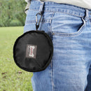 Hiking Drinking Feeding Bowl Collapsible Outdoor Pet Double Bowl Feeding Bag