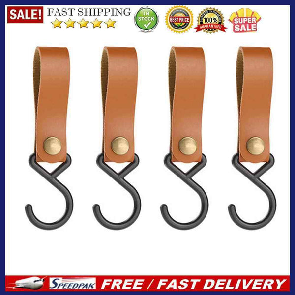 Outdoor PU Hooks Camping Clothes Triangle Storage Hanger Holder Hiking Suppli