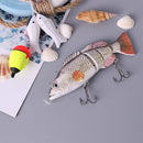 Robotic Fishing Lure Wobbler Electronic Multi Jointed Auto Swimbaits (379) Newly