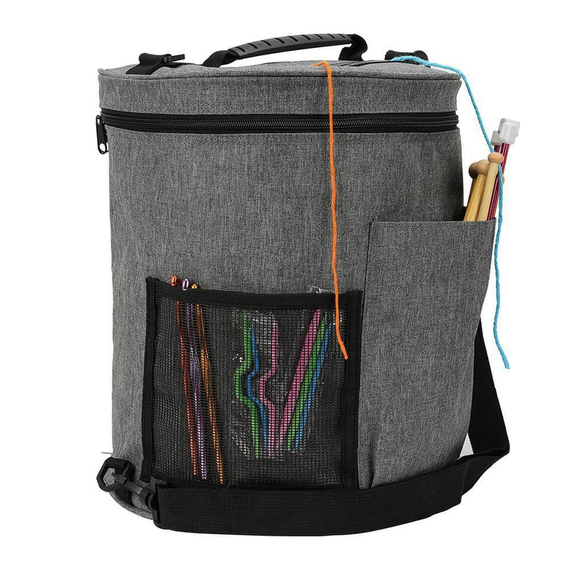 DIY Knitting Storage Bag Portable Yarn Thread Tote Household Crochet Hook Holder