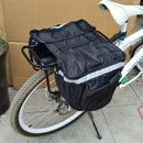 25L Bicycle Rear Rack Storage Bags Mountain Bike Backseat Panner Bags Organizer