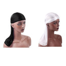Spandex Hair Accessories Solid Headband Hip-Hop Bandana Durag Cap Pirate Hat
