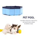 Foldable Bathing Swimming Tub Outdoor Indoor Pet Supplies for Puppy Kitten Ki