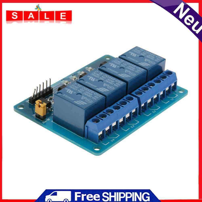 5V 4 Channel Relay Control Module for Arduino ARM PIC AVR DSP Electronic