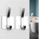 Steel Clothes Organizer Towel Holder Coat Hanger Robe Hooks Storage Rack