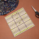 Acrylic Patchwork Ruler Double Color Quilting DIY Sewing Tools (15x15cm) Newly