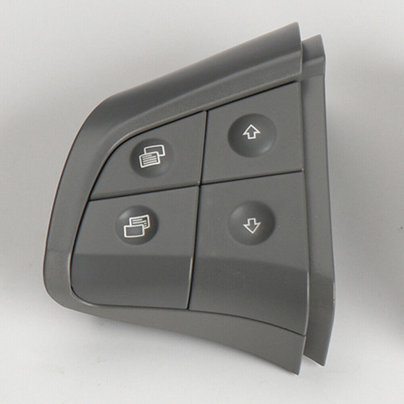 4 Keys Steering Wheel Switch Button for Benz ML/GL/R/B Class (Grey Left) Newly