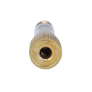3.5mm Female to 6.5mm Male Headphone to Stereo Microphone Jack Adapter Newly