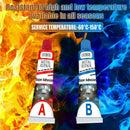 AB Caster Glue Casting Adhesive Industrial Repair Agent I5X6 Metal N X8T7