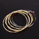 Orphee TX 630 Guitar Strings for Folk Acoustic Guitar(011-052inch)
