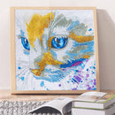 Part Drill Special Shaped DIY Cat 5D Crystal Rhinestones Diamond Painting