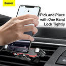 Baseus Car Phone Holder Air Vent Cellphone Stand for 4.7-6.5 Inch (Black) Newly