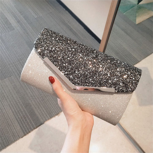 Wedding Beaded Handbags Egg Shape Chain Purse Shoulder Evening Bag Clutch