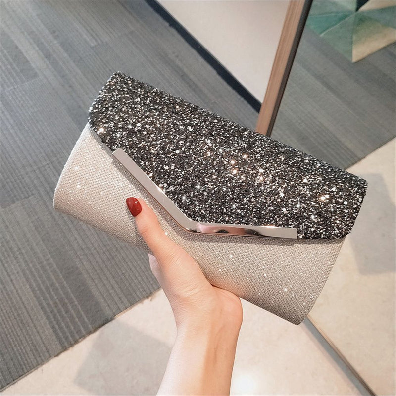 Wedding Beaded Handbags Egg Shape Chain Purse Shoulder Evening Bag Clutch