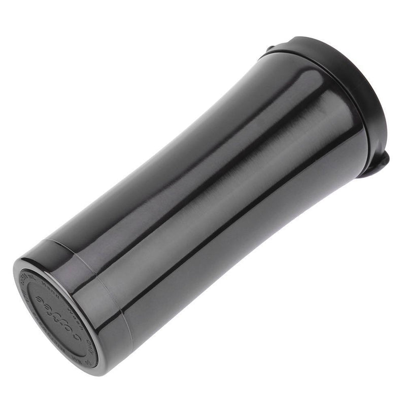 Stainless Steel Vacuum Thermal Bottle Unisex Coffee Tea Insulated Cup(Black