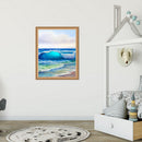 Pictures Frame for Diamond Painting Oil Paint DIY Self-adhesive (Brown)