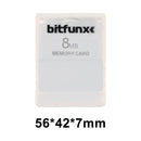V1.966 Free McBoot 8MB Memory Cards for Sony PS2 Game Data Console (White) Newly