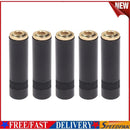 5pcs 3.5mm TRS Audio Female Jack Solder Connector 3 Pole Stereo Adapters