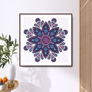 DIY Mosaic Mandala Pattern Part Special Shape Diamond Painting Kit (YK135) Newly