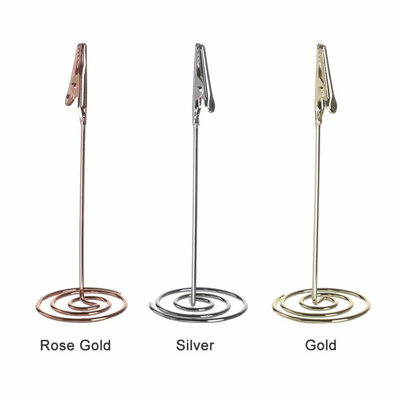 Wedding Supplies Photos Clips Place Card Table Numbers Holder Clamps Stand